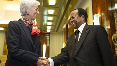 Christine Lagarde talks economic recovery in Cameroon