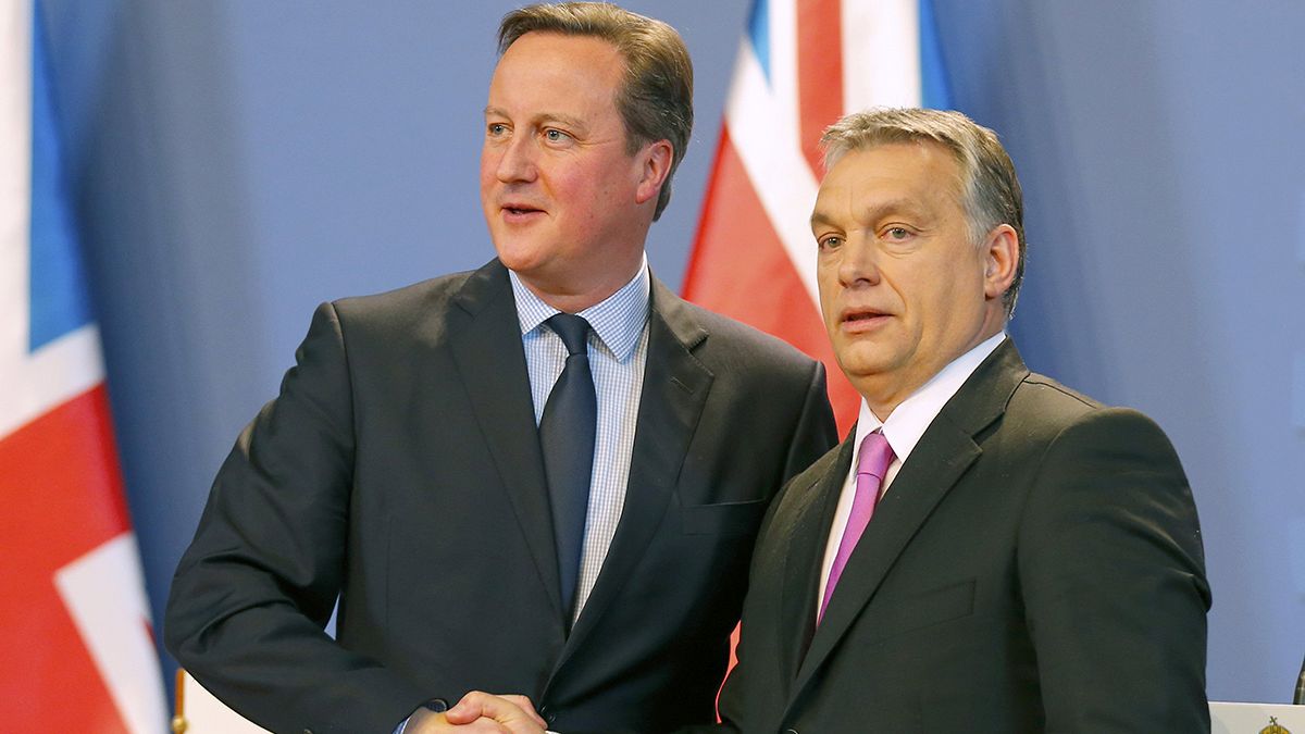 "Não vamos parasitar a Grã-Bretanha", diz Orban a Cameron