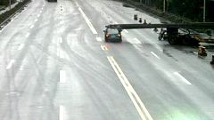 Impressive car accident in China