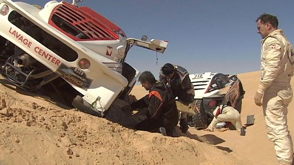 Endspurt beim Africa Eco Race Endspurt beim Africa Eco Race