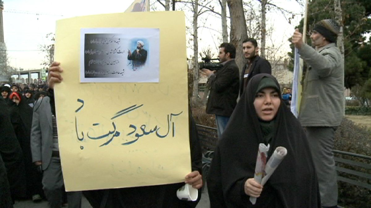 Jornada de manifestaciones antisaudíes en Irán tras la ejecución de un clérigo chií