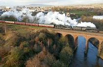 Steaming back. The Flying Scotsman returns