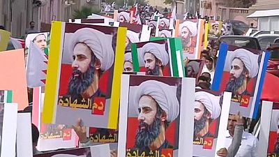 Антисаудовские протесты в Бахрейне после казни Нимра ан-Нимра