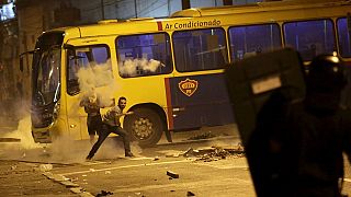Violent protests erupt in Brazil over transport fares
