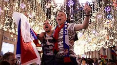 Image: Fans at FIFA World Cup Russia 2018