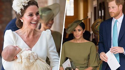 The duchesses both looked gorgeous at Prince Louis' christening.