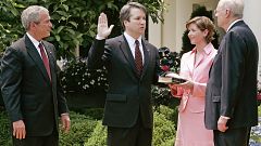 President Bush Swears In Appeals Judge Brett Kavanaugh