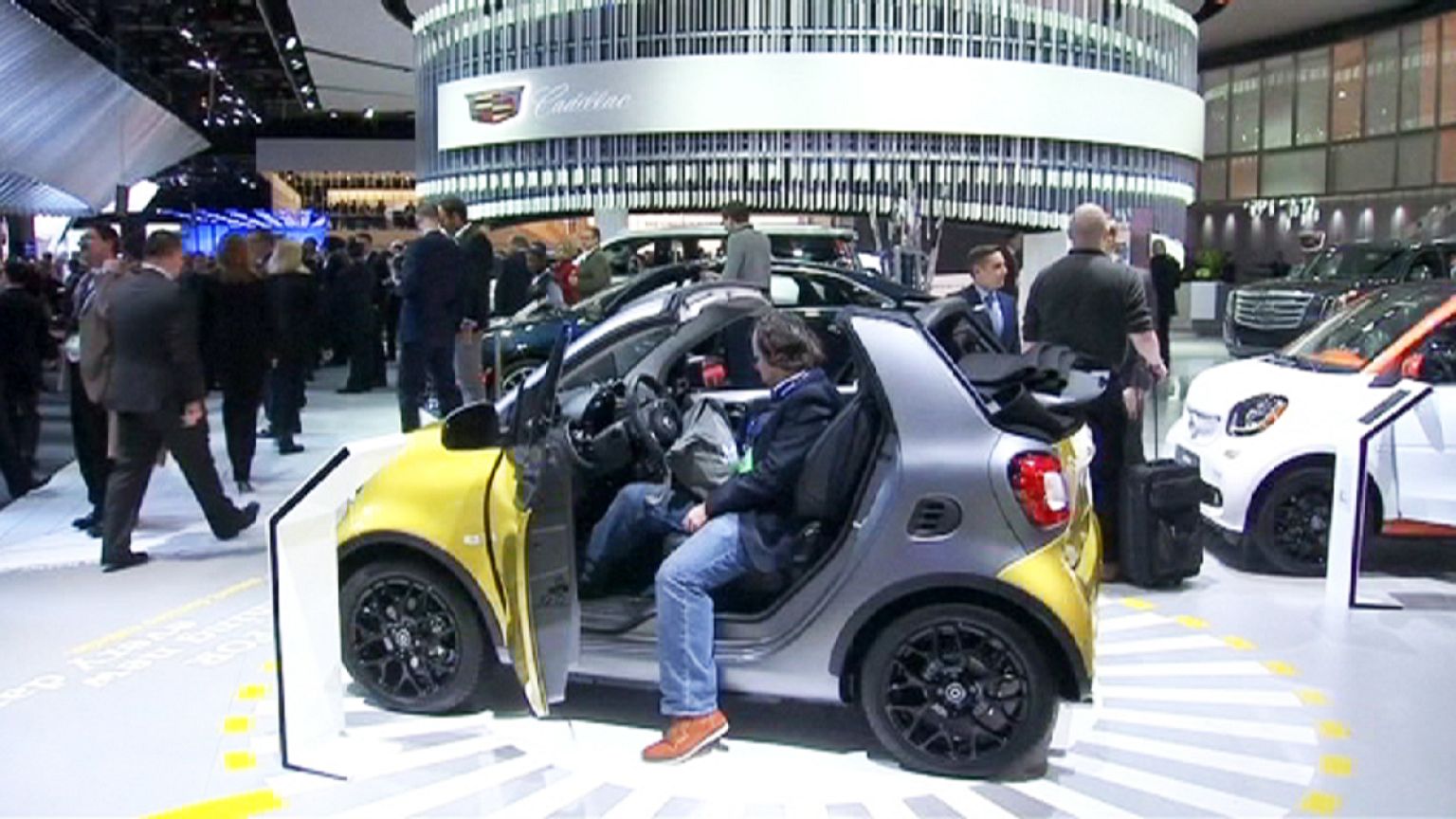 Detroit compite con Las Vegas en los coches del futuro