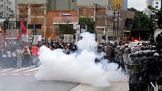 Protestas en Sao Paulo por la subida de los precios del transporte