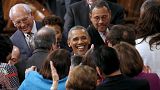أوباما في الكونغرس لإلقاء خطابه الأخير حول الإتحاد