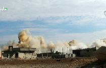 Βαρέλια - βόμβες σε πόλη της Συρίας