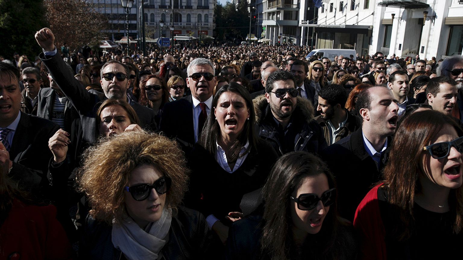 Ελλάδα: Μαζικό συλλαλητήριο επιστημονικών φορέων κατά του ασφαλιστικού