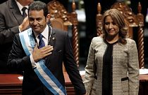 Guatemala: TV-Komiker als Präsident vereidigt