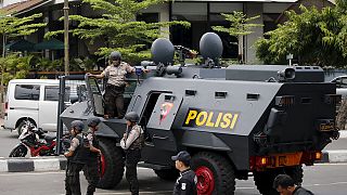 Three arrested in hunt for Jakarta attackers