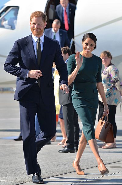 The duchess started her Ireland trip in style. 