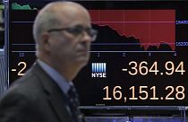 Wall Street termina semana com fortes quedas