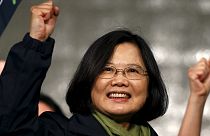 Oppositionsbewerberin Tsai Ing-wen wird neue Präsidentin Taiwans