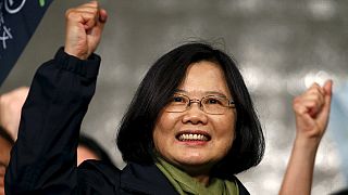 Taiwan elects first female president