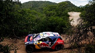 37. Dakar Rallisi'nde zafer Peugeot takımının Fransız pilotu Peterhansel'in