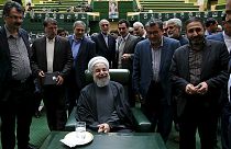 موغيريني وظريف يعلنان رفع العقوبات المرتبطة ببرنامج إيران النووي