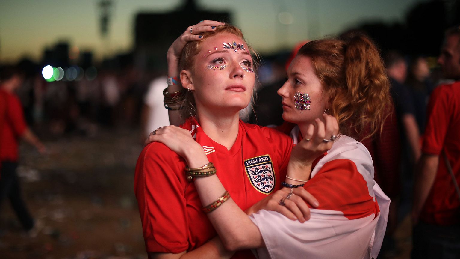 Image: England fans