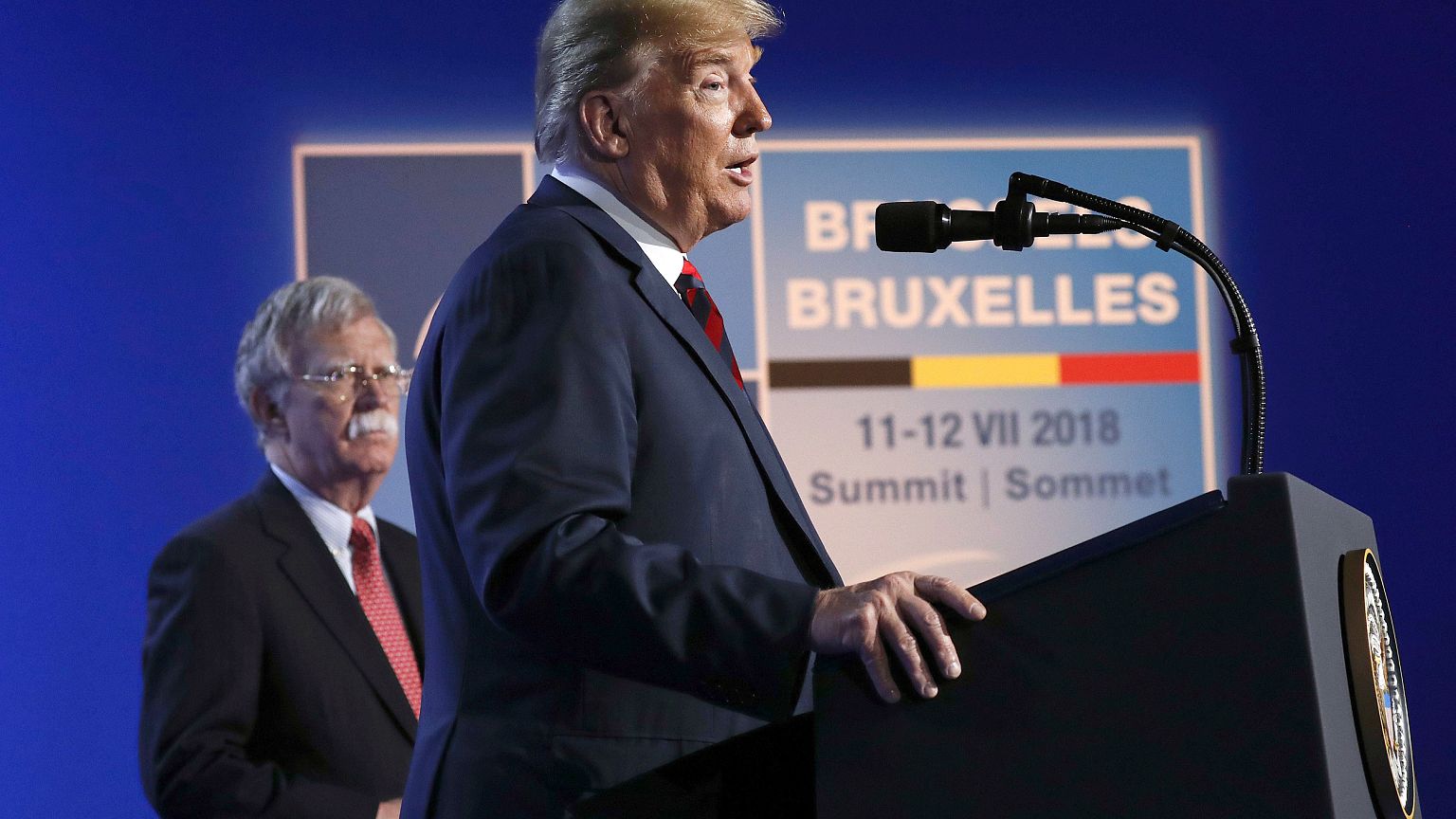 Image: Donald Trump, John Bolton