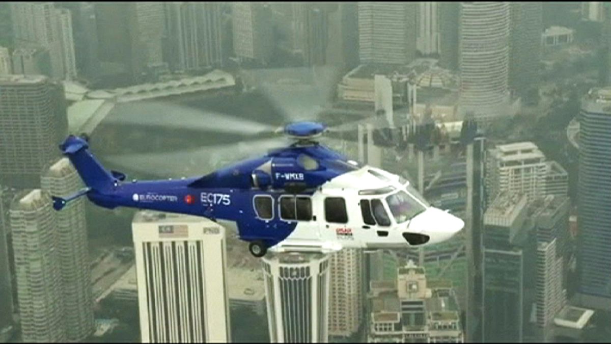 Airbus y Uber experimentan un servicio de transporte en helicóptero