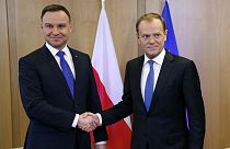 Polonia e Ue, a Bruxelles l'incontro-scontro tra Duda e Tusk