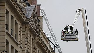 Париж: пожар в отеле "Ритц"