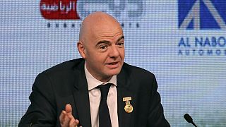 Gianni Infantino presenta su programa electoral a la presidencia de la FIFA