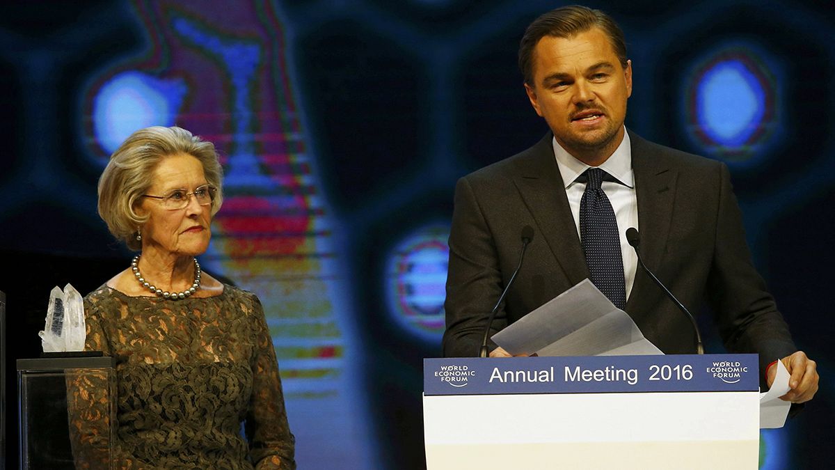Davos: alla vigilia del Forum, Di Caprio premiato per il suo impegno verso il pianeta