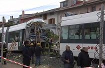 70 heridos en un choque de trenes en Cagliari