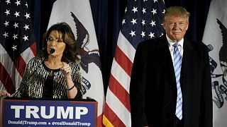 Sarah Palin da su apoyo a Donald Trump antes del Caucus de Iowa