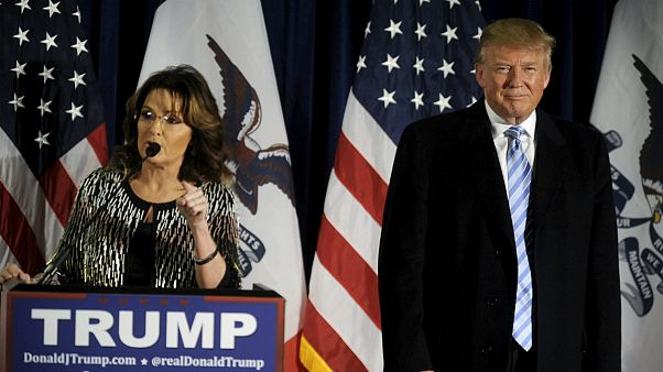 Sarah Palin da su apoyo a Donald Trump antes del Caucus de Iowa Sarah Palin da su apoyo a Donald Trump antes del Caucus de Iowa