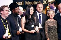 Davos 2016: Desigualdade social em debate com DiCaprio em ação