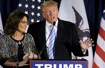 Sarah Palin soutient Donald Trump à la primaire républicaine