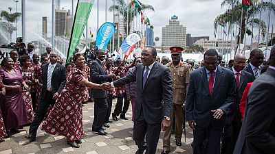 Le président Uhuru Kenyatta, un leader très populaire sur Facebook
