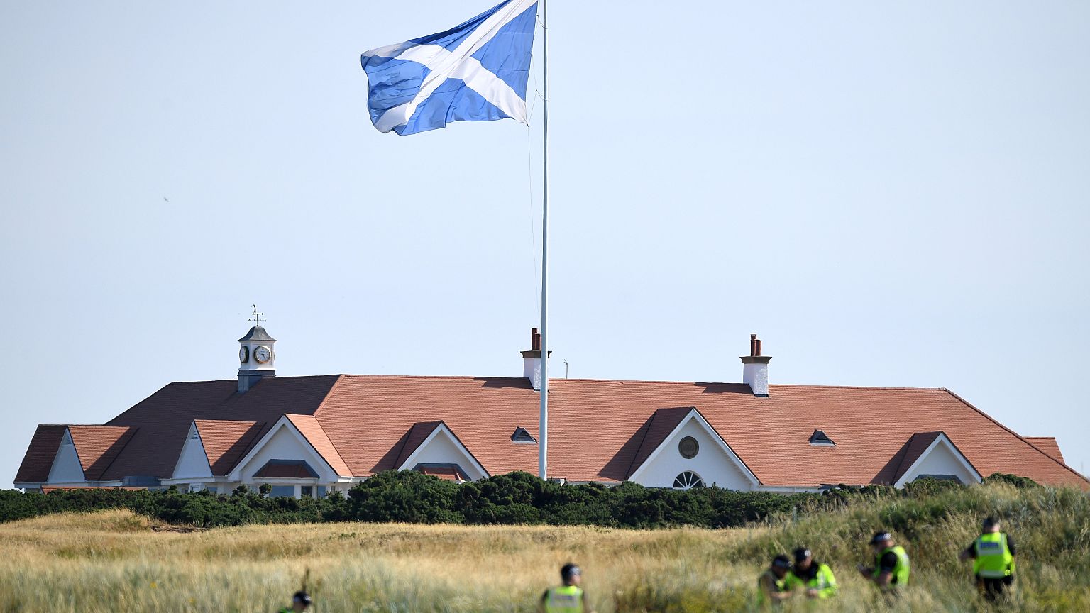 Image: Scotland Protests At The Visit Of United States President Donald Tru