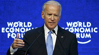 Joe Biden urges executives at Davos to end LGBT repression