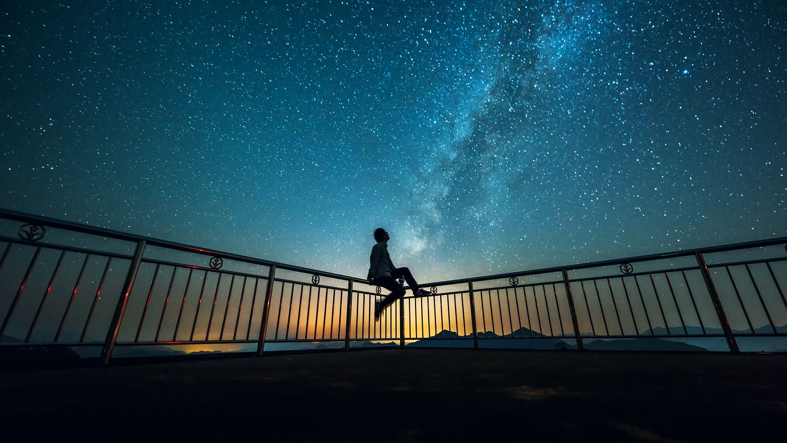Looking at the stars