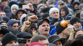 Thousands of Moldovans protest over appointment of new PM