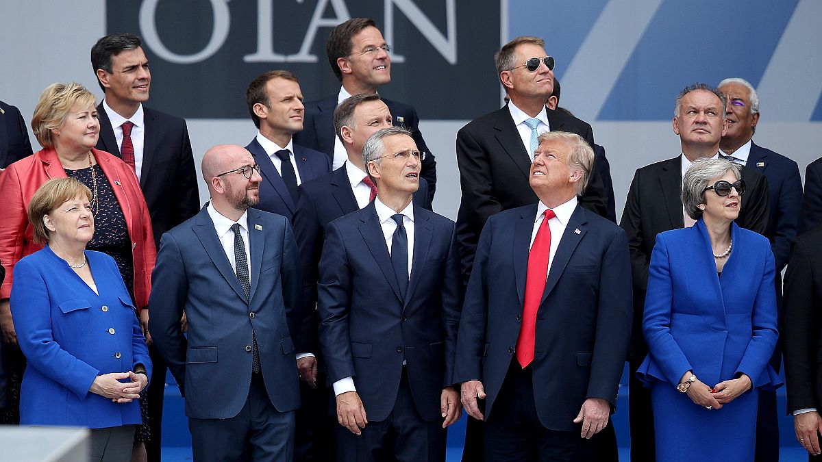 Image: World Leaders Meet For NATO Summit In Brussels