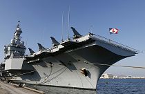 Charles De Gaulle aircraft carrier docks in UAE