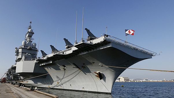 Репортаж с борта авианосца "Шарль де Голль" Репортаж с борта авианосца "Шарль де Голль"