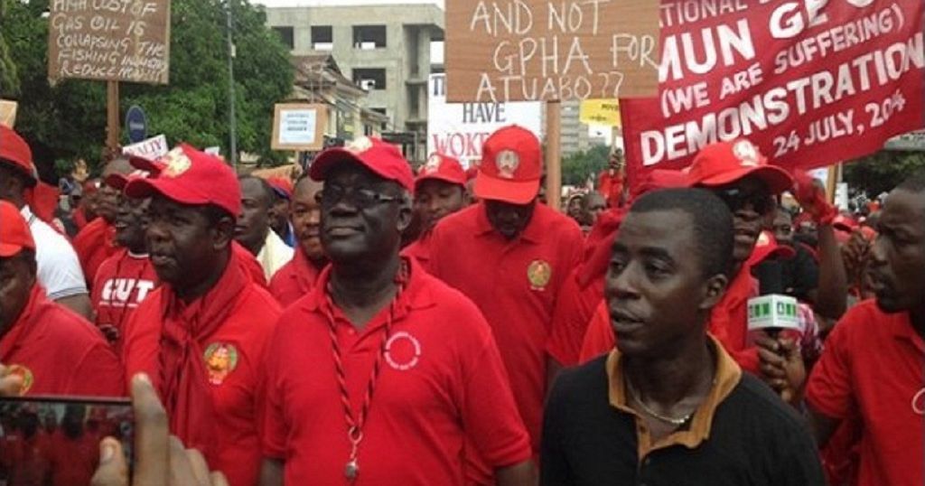 Ghana Labour Protest: Organised labour softens stance after ...