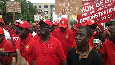 Ghana Labour Protest: Organised labour softens stance after meeting gov't