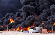 Libyan officials struggle to control ISIL-induced oil terminal blaze