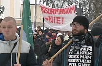 Migránsok ellen tüntettek Lengyelországban