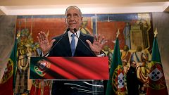 Portugal: Liberal-konservativer Kandidat Rebelo de Sousa im ersten Wahlgang zum Präsidenten gewählt