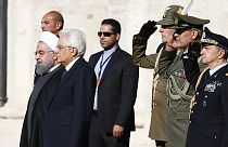 رئیس جمهوری ایران وارد رم شد